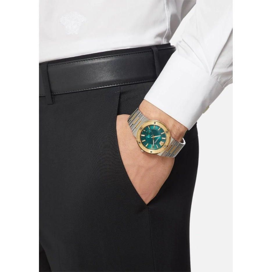Versace VEVI00420 Greca Logo Heren Uhr Versace VEVI00420 Greca Logo Heren Uhr